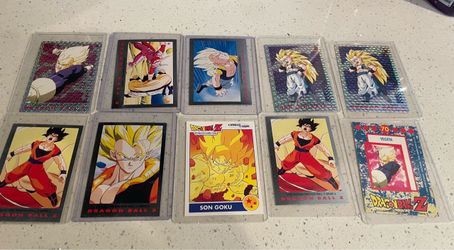 Lot of  Dragon Ball Z cards  10