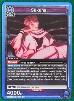 Sukuna Union Arena Jujutsu Kaisen Card