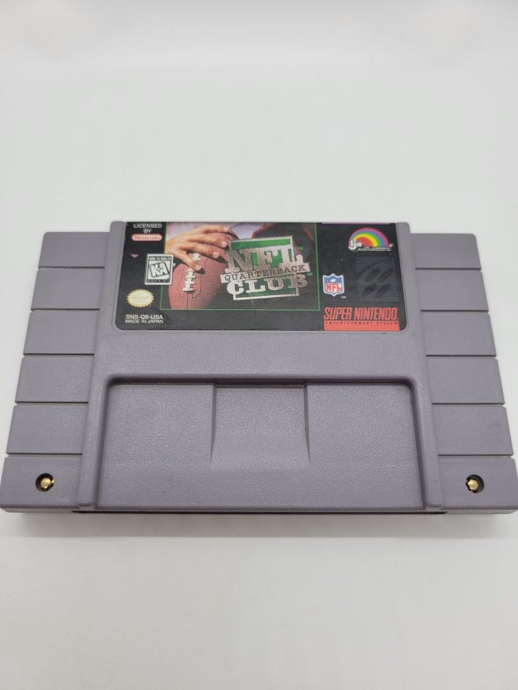 NFL Quarterback Club LJN SNES