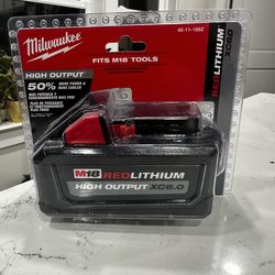 Milwaukee battery 6.0Ah