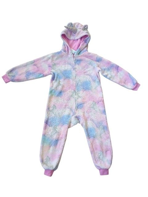 The Children Place Kids( Size XS/TP 4) Paste Unicorn soft light weight One Piece Costume Sleepwear
