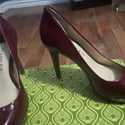 Red Gianni Bini Heels 