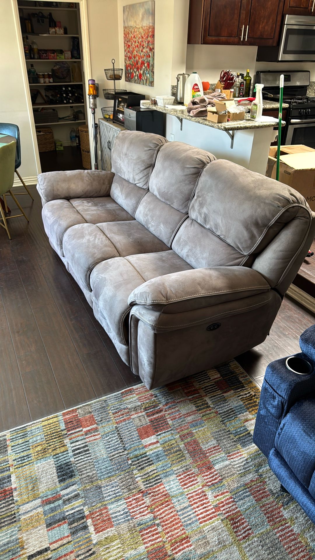 Electric Powered Reclining Sofa (FREE)