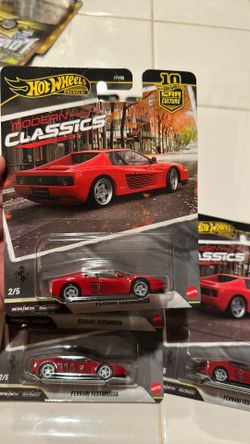 Hot Wheels Premium Modern Classics Ferrari Testarossa