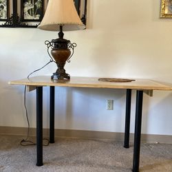 Moving Sale - Desk & Lamp Combination 