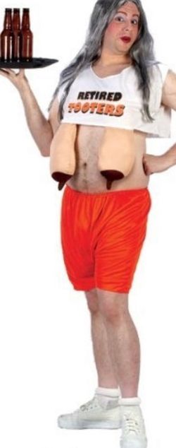 Retired Tooters Novelty Halloween Costume - One Size Fits Most