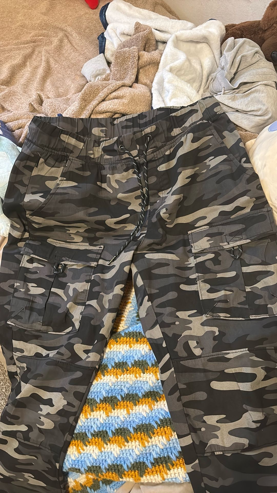 Men’s Camo Jogger Pants