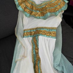 Girls Cleopatra No Head Piece Size M