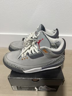 Nike Air Jordan 3 Retro LS Cool Grey 2006 Sz 9