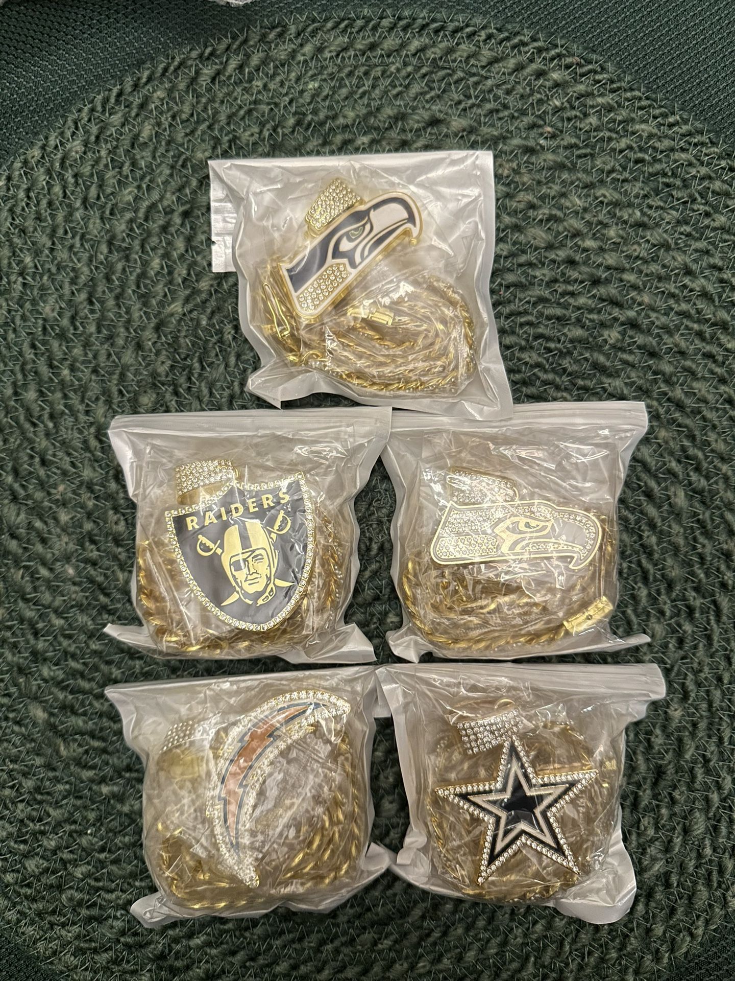 NFL Team Cuban Chain Necklace