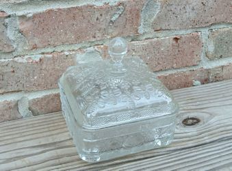 Vintage Tiara Honey Dish/Lid