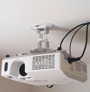 (NEW) $5 VIVO Universal Adjustable Ceiling Projector Mount Tilt Arm Bracket 360 Rotation (Mount Only)
