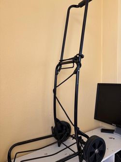 Black Folding Hand Truck Cart