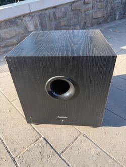 Pioneer Subwoofer (Andrew Jones)