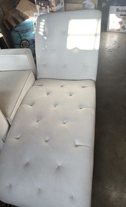 Cream Chaise