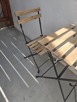 Bistro table set