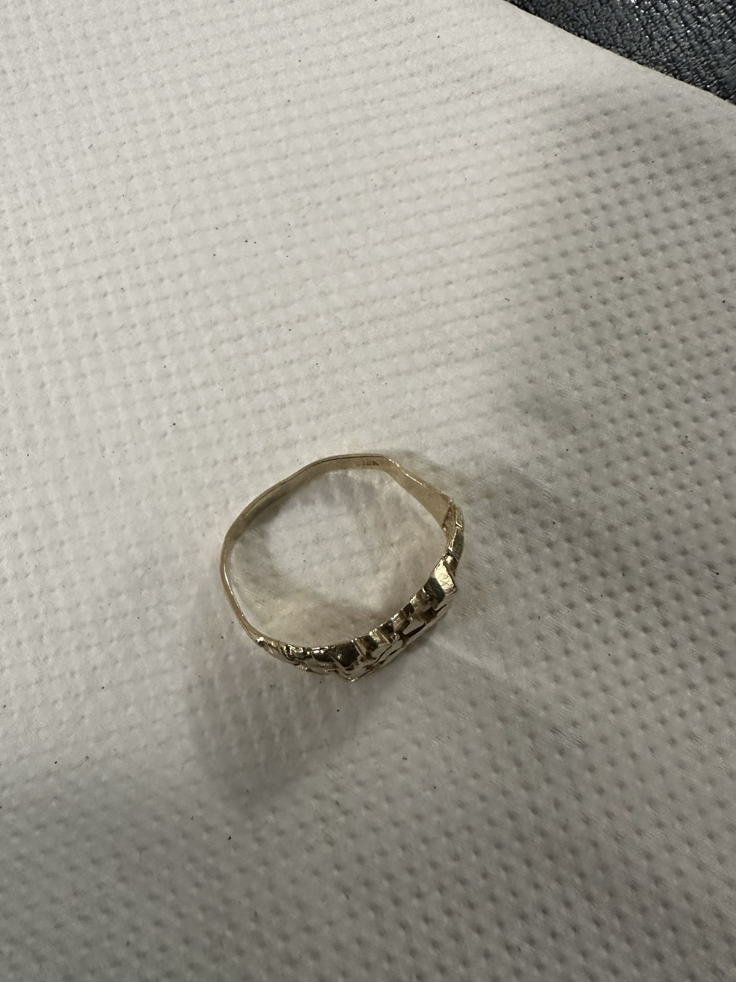 10k nugget ring