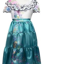 Disney Encanto Mirabel Madrigal dress-up costume. 