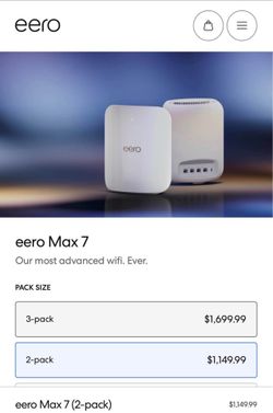 Eero Max 7 (2pack)