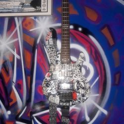 esp ltd b 104 bass guitar