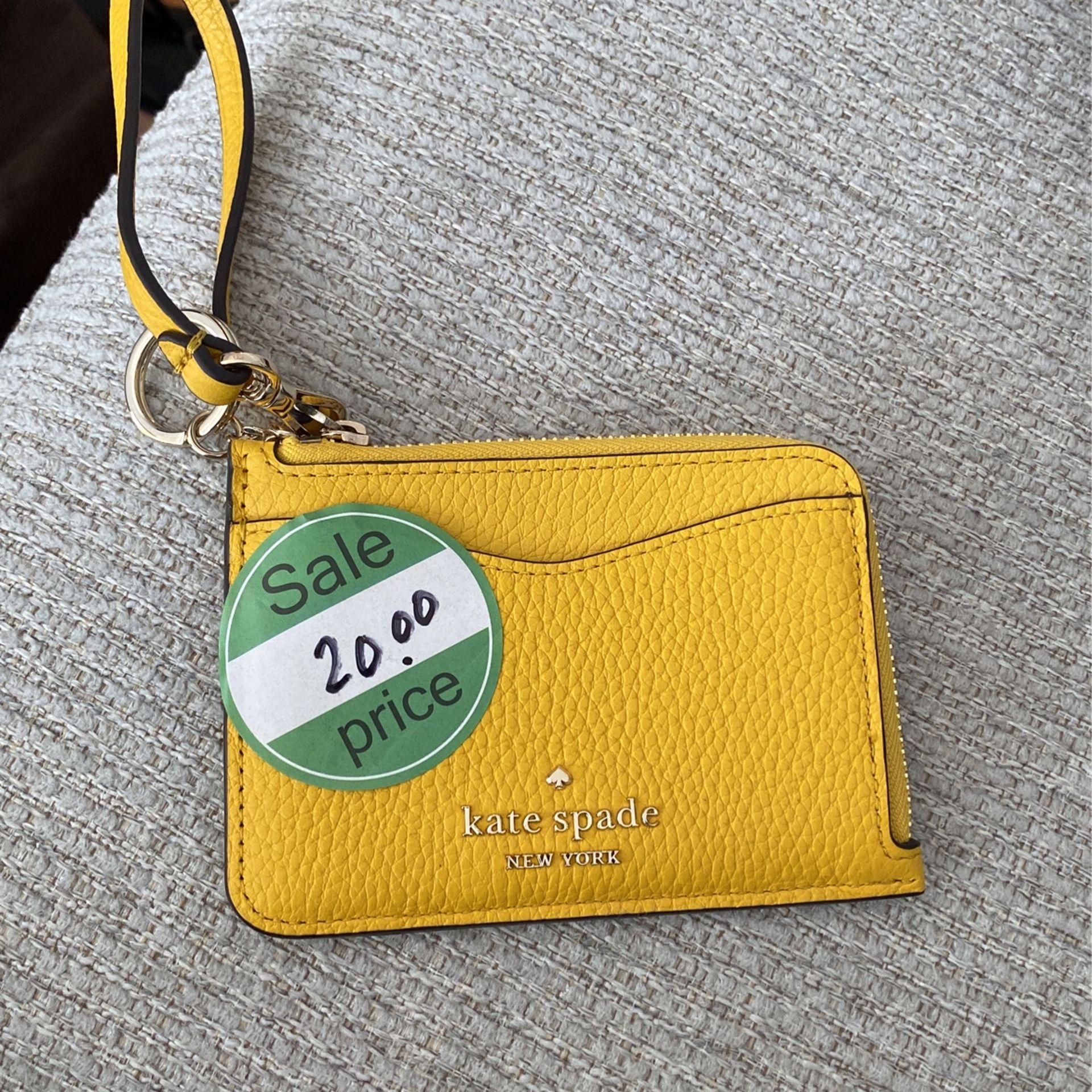 Small Wristlet Yellow