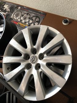 Set of 4 Mazda 18” wheels for sale!!! 5x 114.3