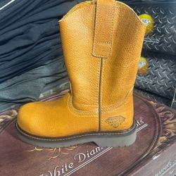 Steel Toe Work Boots 