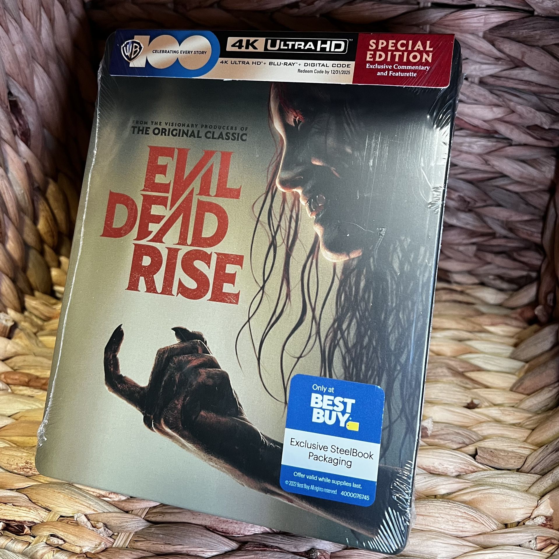 Evil Dead Ride 4K Steelbook - Best Buy Exclusive
