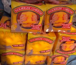 Squeeze cheese