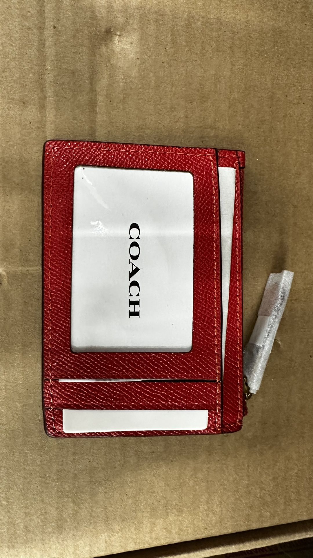 Coach Mini Skinny Id Case. New! 