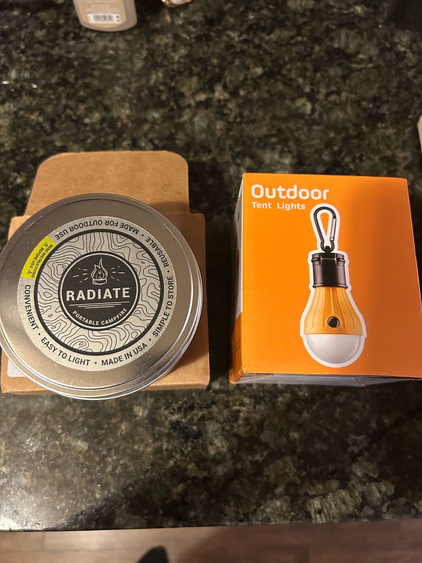 Camping accessories