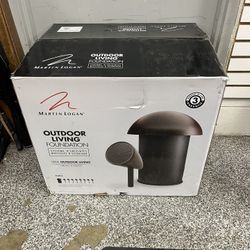 Martin Logan Outdoor Living Foundation 8.1 System Dark Satin Brown Speakers 