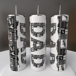 Chicago White Sox Baseball Dad Tumbler