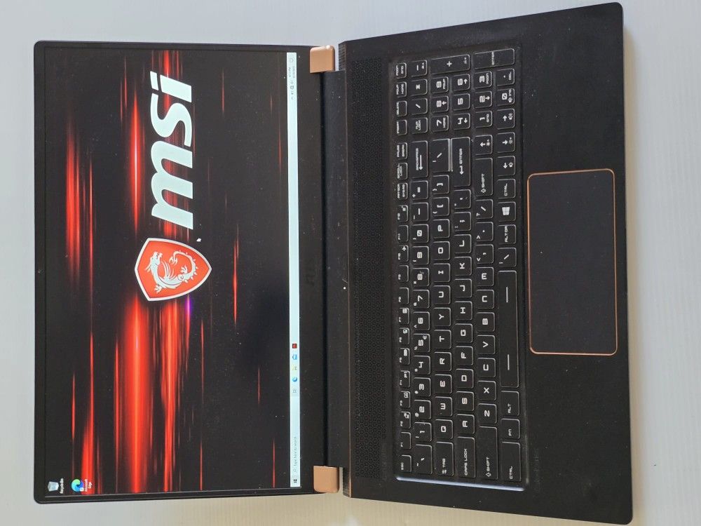 Gaming Laptop MSI Intel Core I7 16Gb Ram 1Tb SSD RTX 2070 Open To Trades