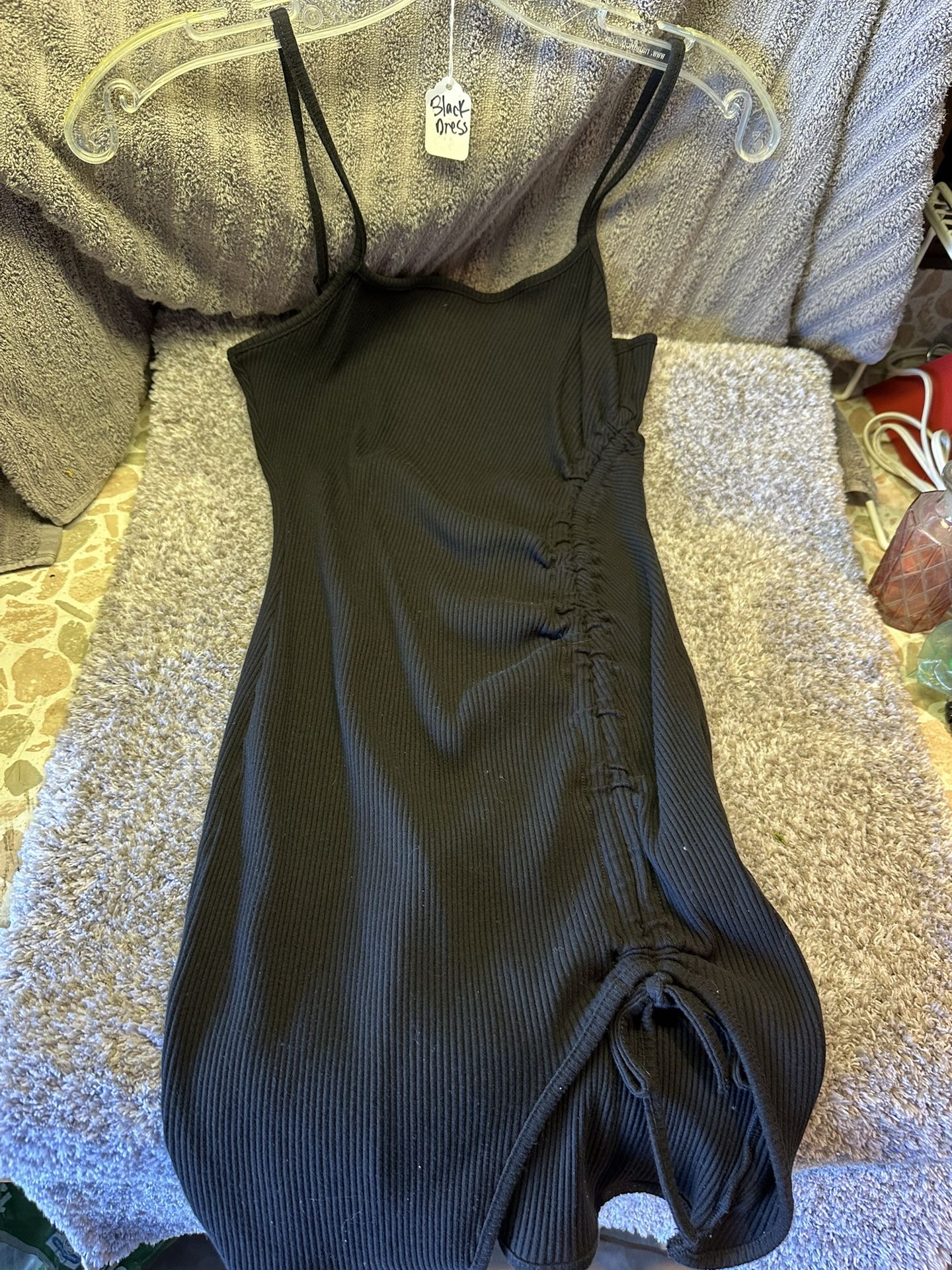Ladies, black dress size large