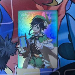Official Genshin Impact Character Card