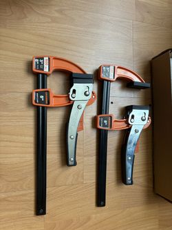 Jorgensen 8” Gear Clamps (600 lbs) – Brand New (Set of 2) 