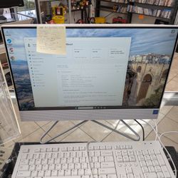 22” All-In-One Windows 11 Desktop Computer with mouse and keyboard