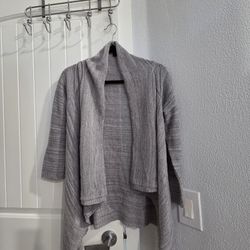Gray Cardigan
