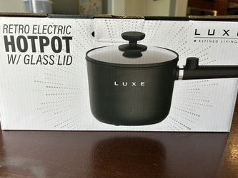 Electric Hotpot with Glass Lid