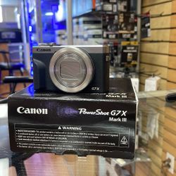 Canon Powershot G7X Mark III Silver 