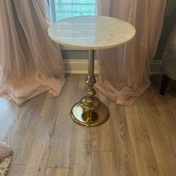 Marble Top Side Table