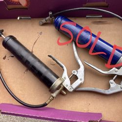 Grease Gun - Cleaning Out Garage and Sorting Through Tools! 