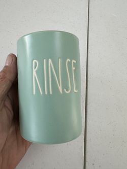 Rae Dunn Bathroom Cup