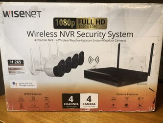 Wisenet NVR Security system HD