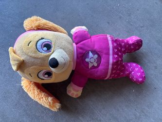 Sky paw patrol audio stuffed animal plushie