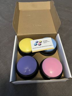 Recordable Talking Button Voice Recorder Dog Communication Training Tool J5Z7