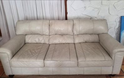 Moving sale ,Real leather sofa and loveseat for sale