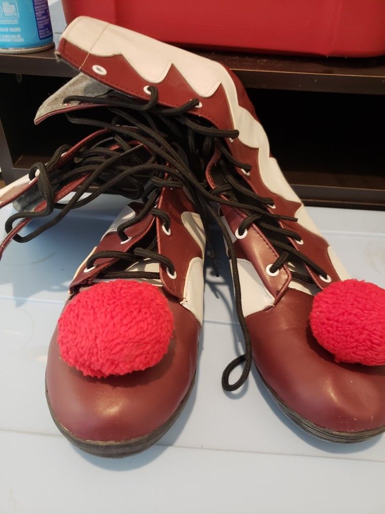 Halloween IT Clown Boots Size 10.5