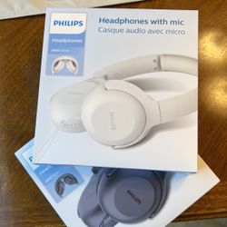 Headphones With Mic Philips $20.